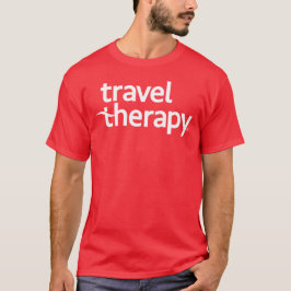 Camiseta Travel Therapy T-Shirt | Travel Shirt Red 