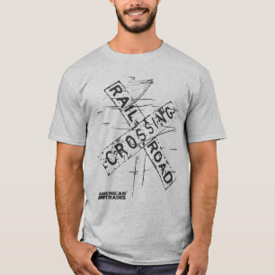 Camiseta TRAVESÍA de FERROCARRIL en TRENES AMERICANOS