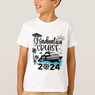 Camiseta Travesía de graduación Cruise 2024 Barco Fiesta Cr