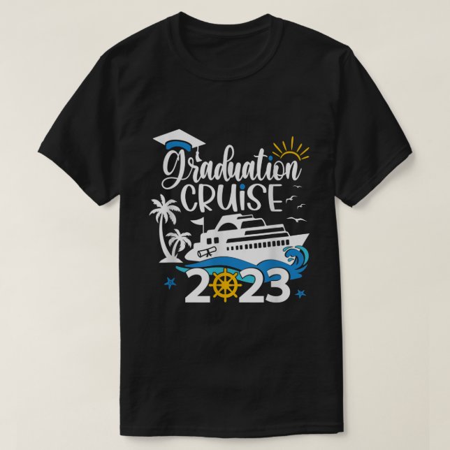 Camiseta Travesía de graduación superior (Diseño del anverso)