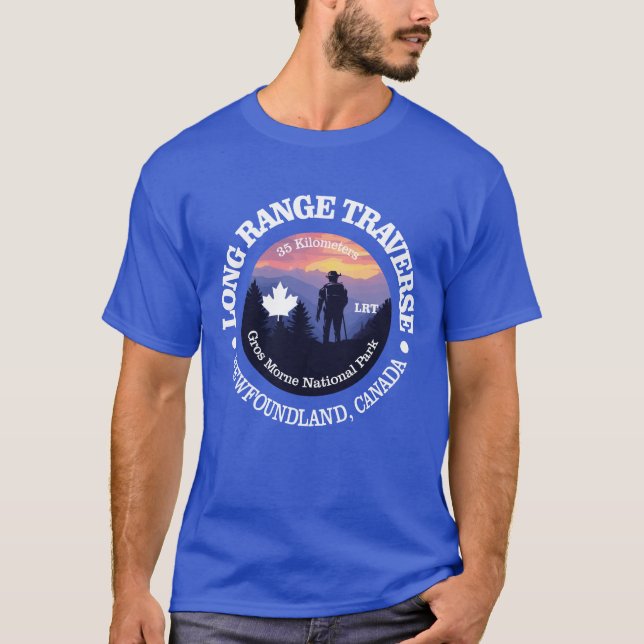 Camiseta Travesía de largo alcance (rd2) (Anverso)