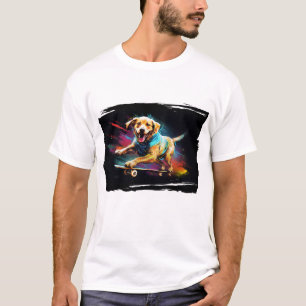 Camiseta Travesía (Perro de patinaje sobre ruedas)