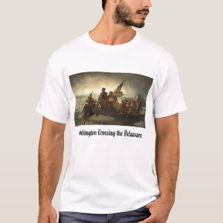 Camiseta travesía, Washington que cruza el Delaware
