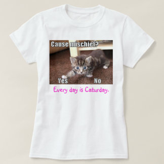 Camiseta Travesura de Caturday