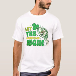 Camiseta Travesuras coincidentes del día de San Patricio