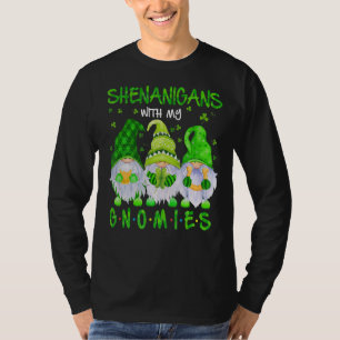 Camiseta Travesuras Con Mi Día De San Patricio Gnomos Gnomo