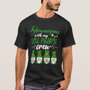 Camiseta Travesuras Con Mi Tripulación De Enfermeras De UCI