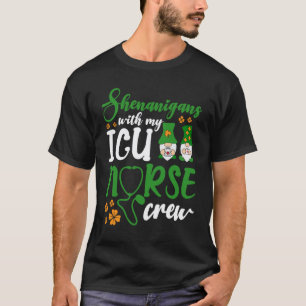 Camiseta Travesuras con mi tripulación de enfermeras de UCI