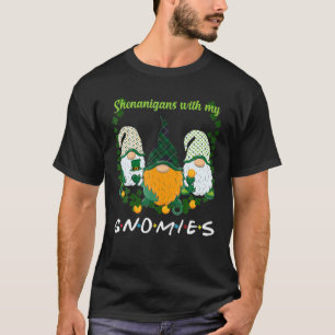 Camiseta Travesuras del Día de San Patricio Gnomies Gnome S