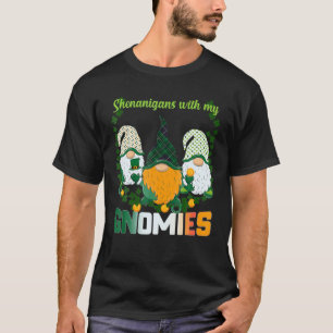 Camiseta Travesuras del Día de San Patricio Gnomies Gnome S