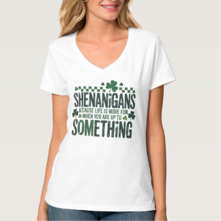 Camiseta Travesuras del Día de San Patricio Mujeres Irlande
