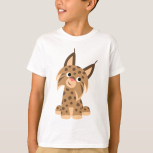 Camiseta traviesa de los niños del lince del
