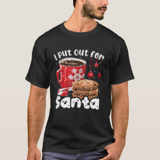 Camiseta travieso Siempre Lo Puse En Cocina De Santa Navida