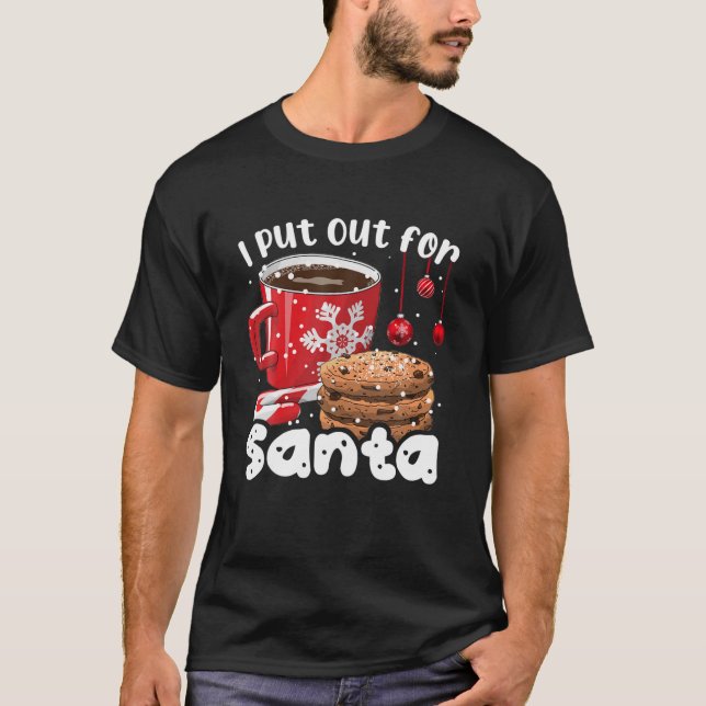 Camiseta travieso Siempre Lo Puse En Cocina De Santa Navida (Anverso)