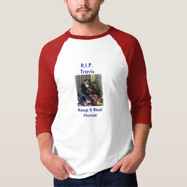 Camiseta Travis el chimpancé (Anverso)