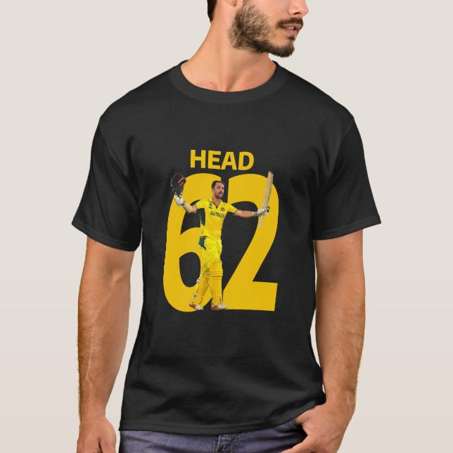 Camiseta Travis Head - Cricketer australiano (Anverso)