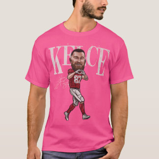 Camiseta Travis Kelce Kansas City Heart Personalizado
