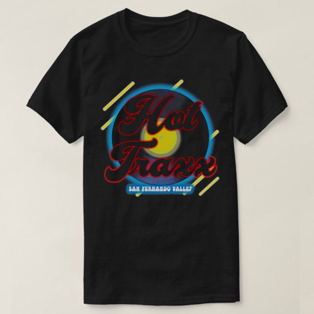 Camiseta Traxx caliente de las noches de Boogie (Diseño del anverso)