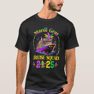 Camiseta Trayecto de crucero Mardi Gras 2025 para la famili