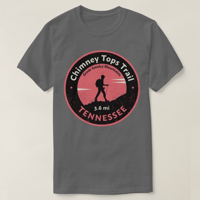 Camiseta Trayecto de las garras de chimenea Tennessee (Diseño del anverso)