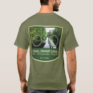 Camiseta Trayecto del canal del pantano lúgubre (bicicleta2