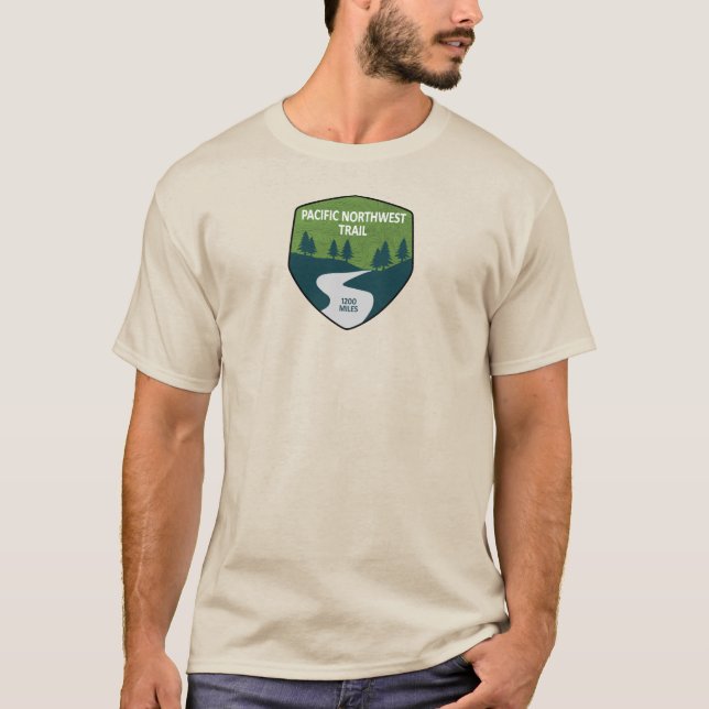 Camiseta Trayecto del noroeste del Pacífico (Anverso)