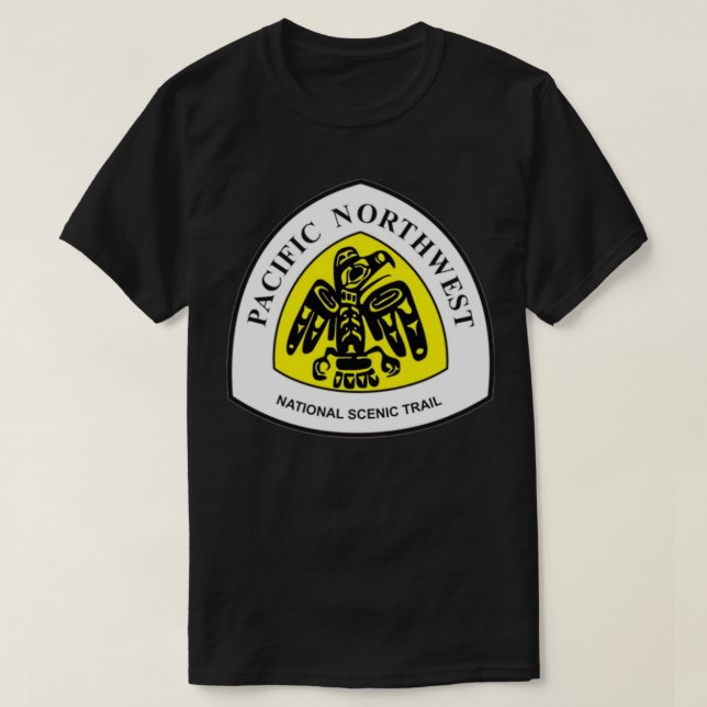 Camiseta Trayecto del noroeste del Pacífico (Diseño del anverso)