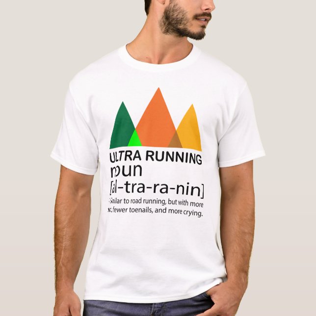 Camiseta Trayecto en pista de esquí de ultramontaña (Anverso)