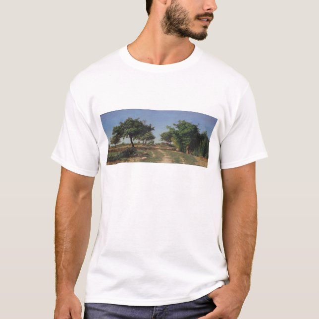 Camiseta Trayectoria a través de los manzanos (Anverso)
