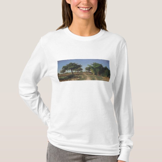 Camiseta Trayectoria a través de los manzanos (Anverso)