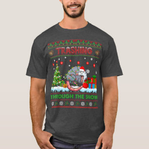 Camiseta Trayectoria a través de los Navidades de Nieve Swe