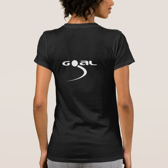 Camiseta Trayectoria característica monocroma blanco de la  (Reverso)