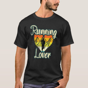 Camiseta Trayectoria Corriendo Mujeres Atleta Deporte Amor