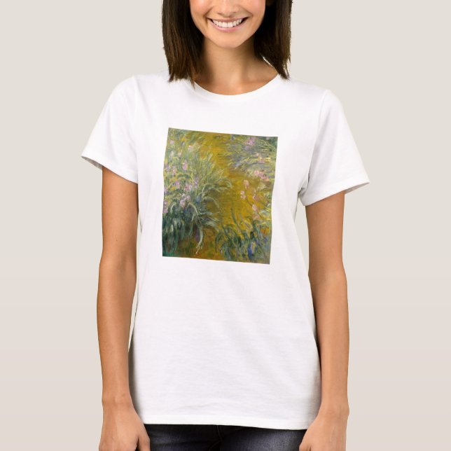Camiseta Trayectoria de Claude Monet el | a través de los (Anverso)
