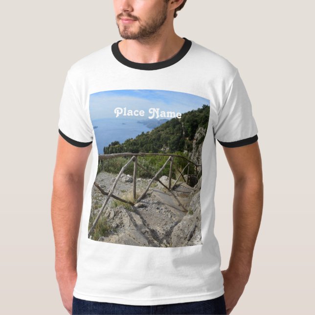 Camiseta Trayectoria de dioses Amalfi (Anverso)