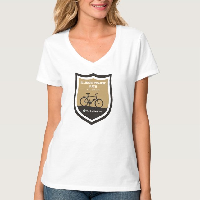 Camiseta Trayectoria de la pradera de Illinois (Anverso)