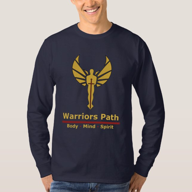 Camiseta Trayectoria de los guerreros - guerrero pacífico (Anverso)