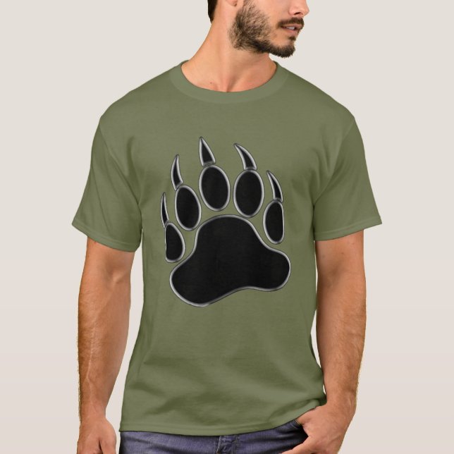 Camiseta Trayectoria de oso/revestimiento de plata de la ca (Anverso)