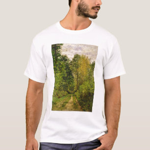 Camiseta Trayectoria enselvada de Claude Monet el  