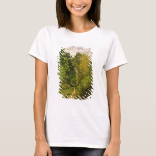 Camiseta Trayectoria enselvada de Claude Monet el