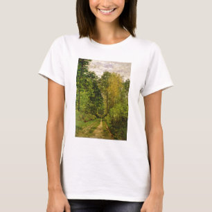 Camiseta Trayectoria enselvada de Claude Monet el  