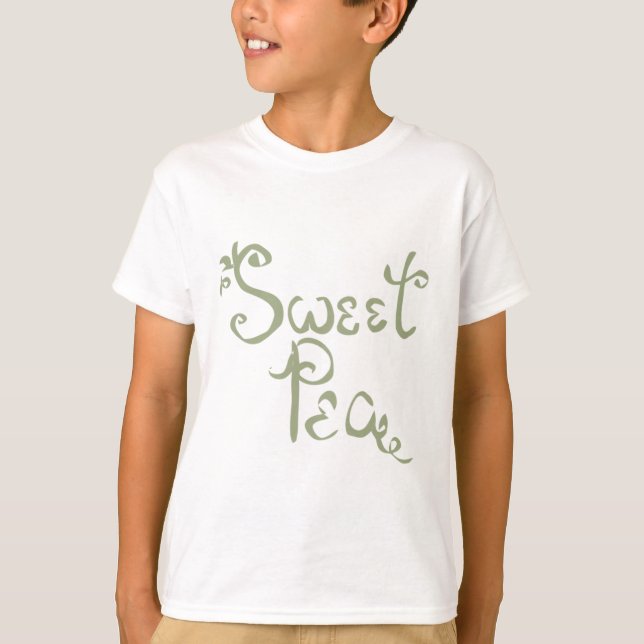 Camiseta Trayectoria para citas de diversión de dulce Pea p (Anverso)
