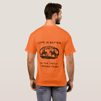 Camiseta Trayectorias de caballos de los ferris de Woods -