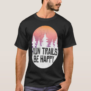 Camiseta Trayectorias De Ejecución Sean Felices Bosques Y C