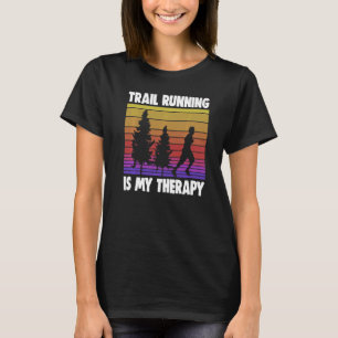 Camiseta Trayectos Corriendo Es Mi Terapia Hombres Atelete