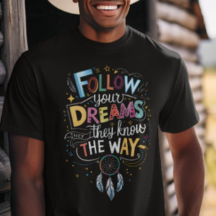 Camiseta Trayectos de sueño: sigue tu cita de sueños