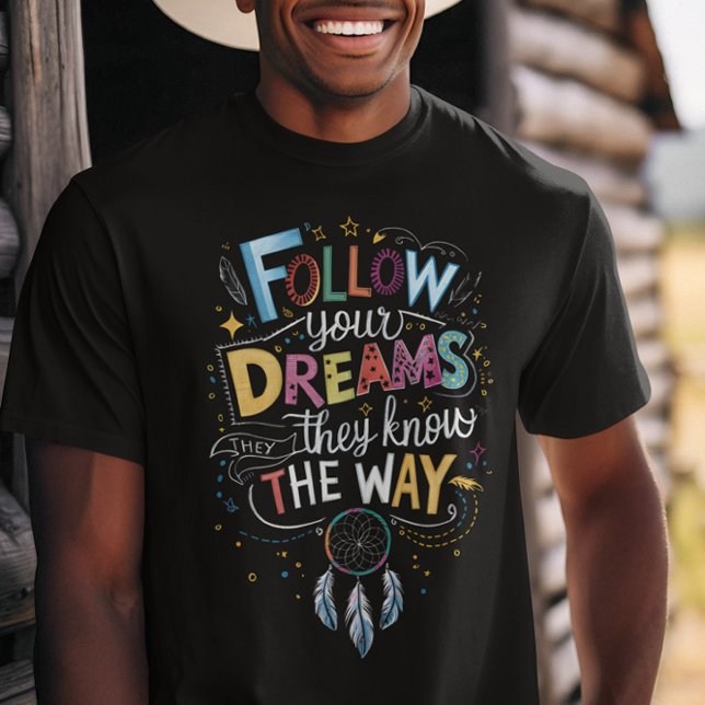 Camiseta Trayectos de sueño: sigue tu cita de sueños (Subido por el creador)