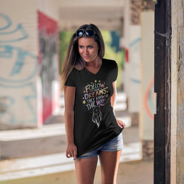 Camiseta Trayectos de sueño: sigue tu cita de sueños (Subido por el creador)