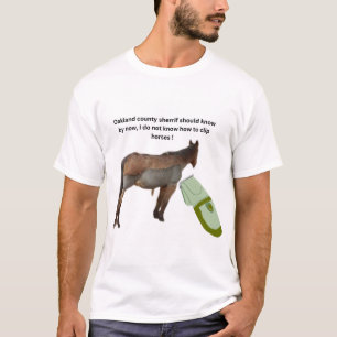 Camiseta traza recortada