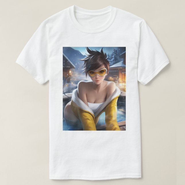 Camiseta Trazador de muelle caliente 57 (Diseño del anverso)